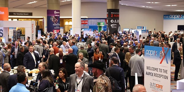 AAPEX Show floor picture