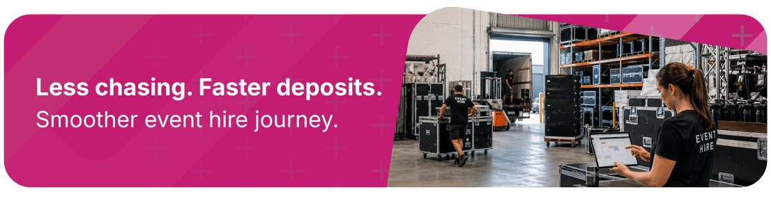 Event Hire Business Blog Banner