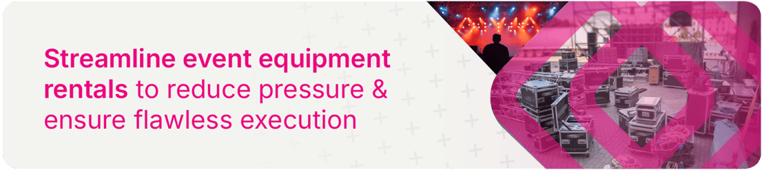 Event Rental Pressure Points Banner