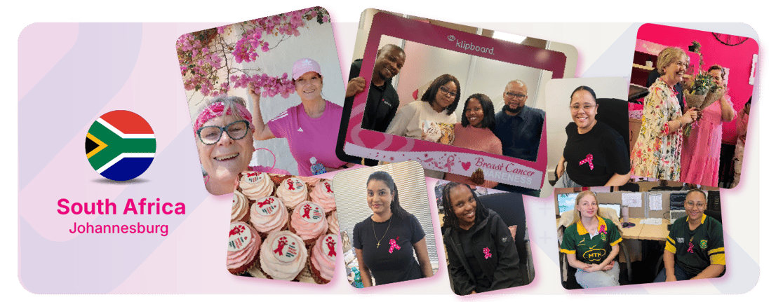 Klipboard Johannesburg Breast Cancer Awareness