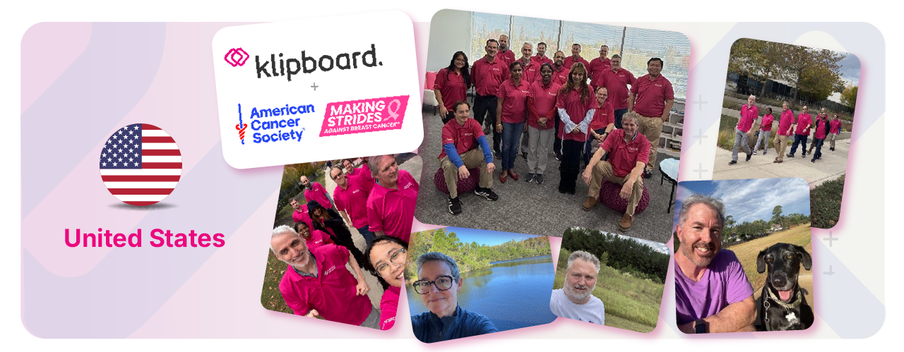 Klipboard North America Breast Cancer Awareness
