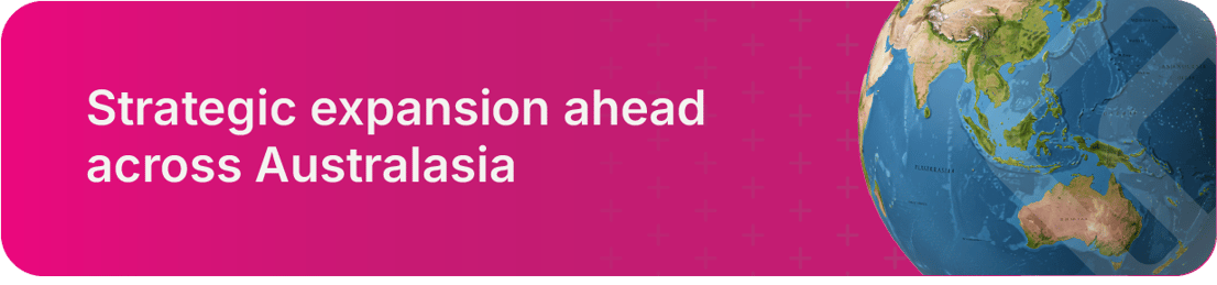 Banner Australasia Expansion