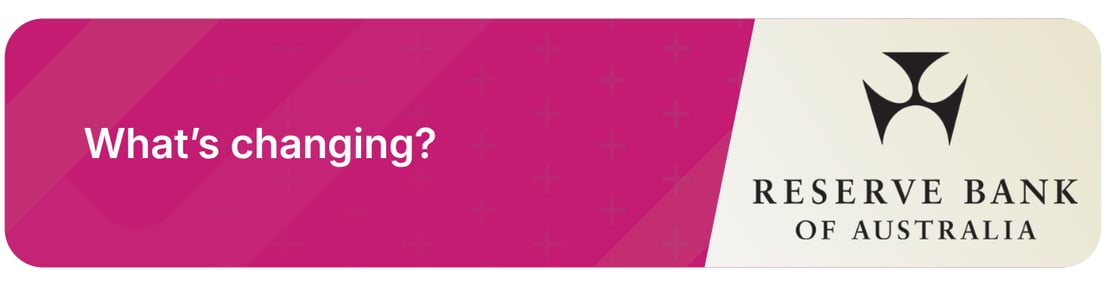 RBA Surcharging Changes