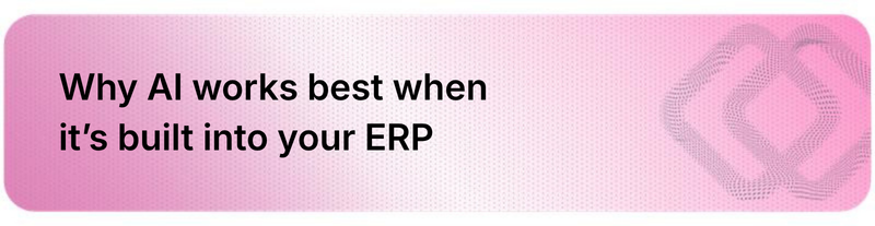Why AI Is a Natural Fit for ERP