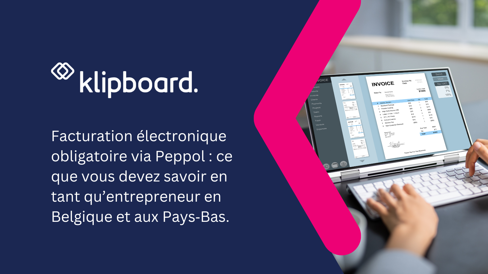 Facturation électronique obligatoire via Peppol : ce que vous devez savoir en tant qu'entrepreneur en Belgique