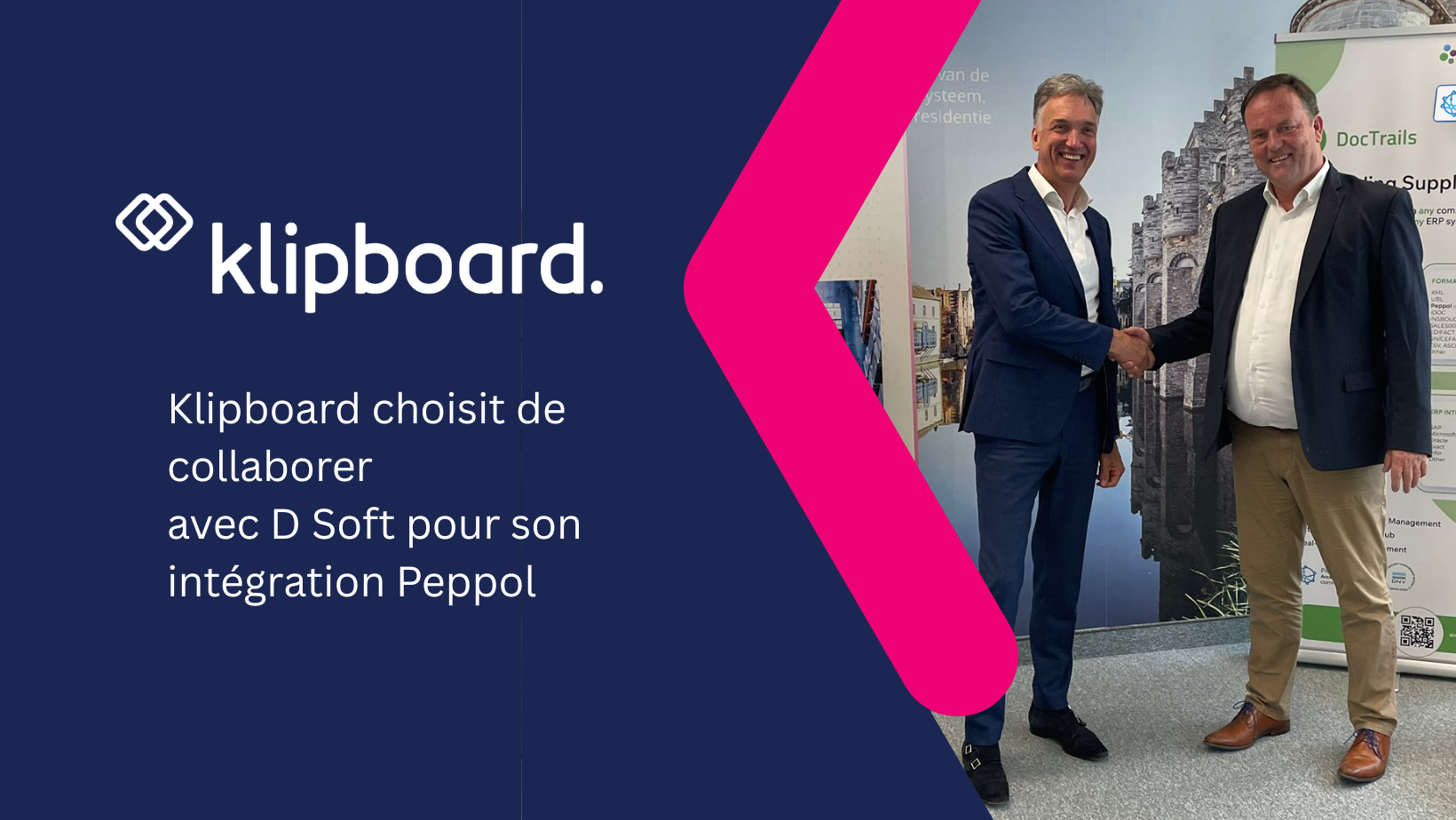 Klipboard et D soft s'associent pour l'intégration Peppol