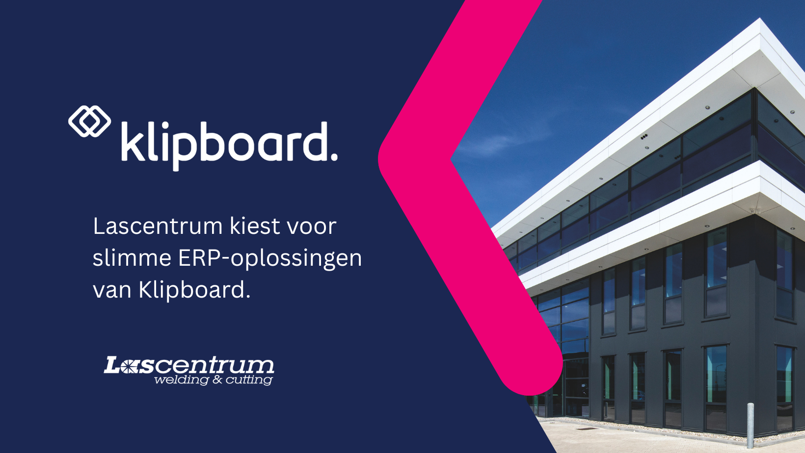 Lascentrum kiest voor ERP-oplossingen van Klipboard
