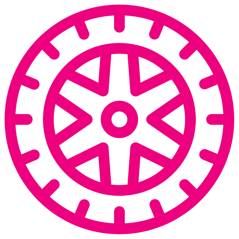 Magenta-Tyre
