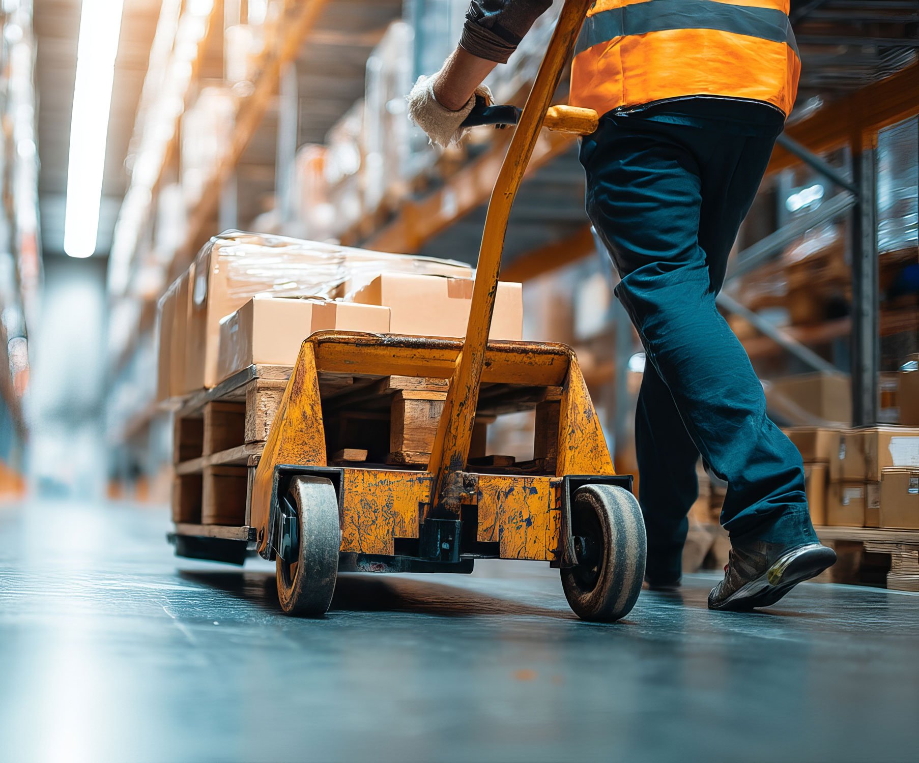 pallet-truck-inside-warehouse-Logistics