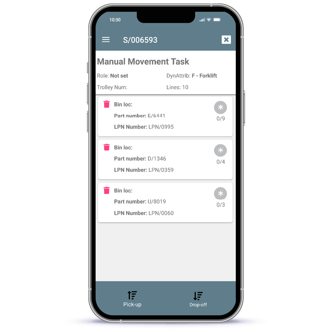 eReceipt on mobile screen 2