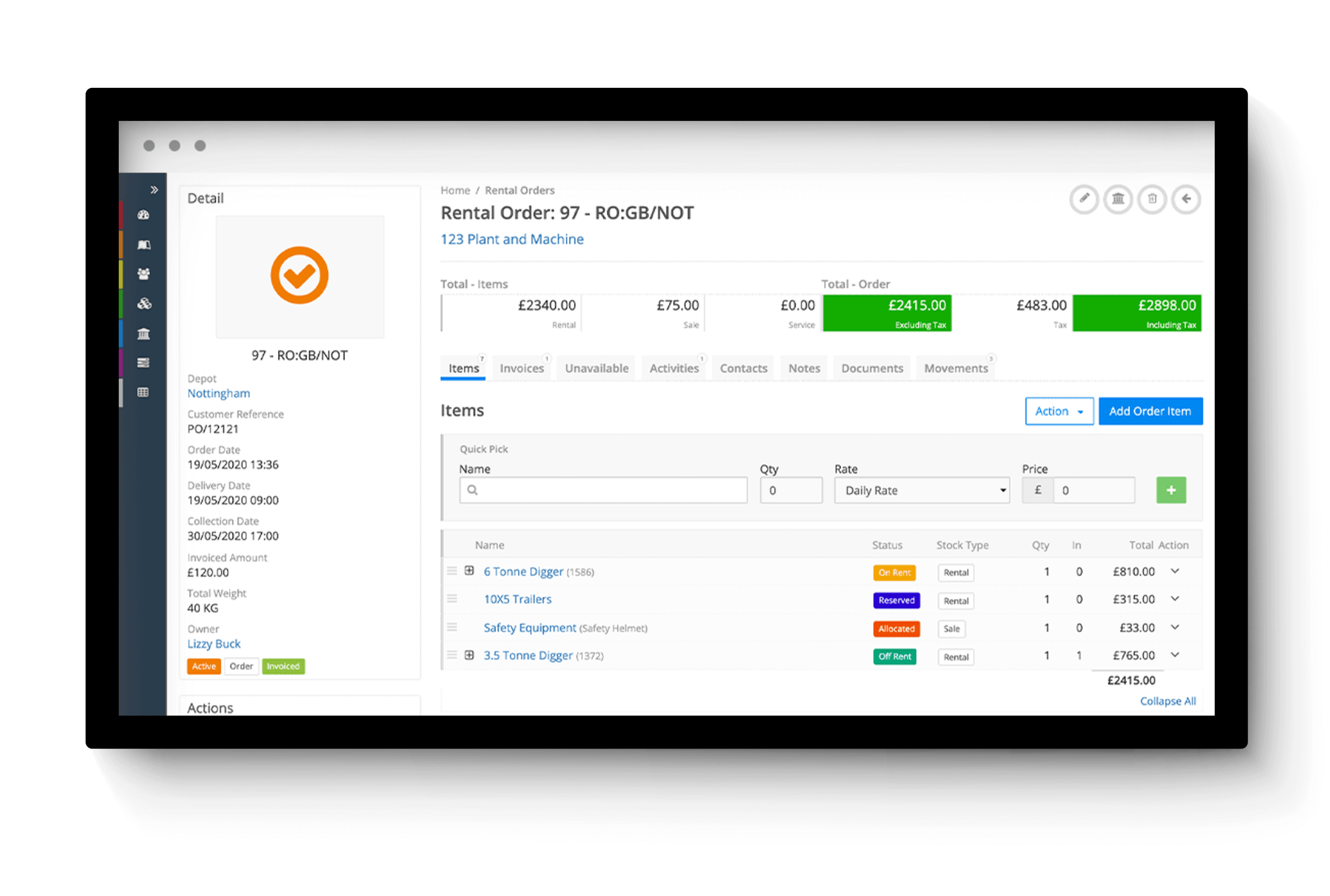 OnRent Go Sales Process