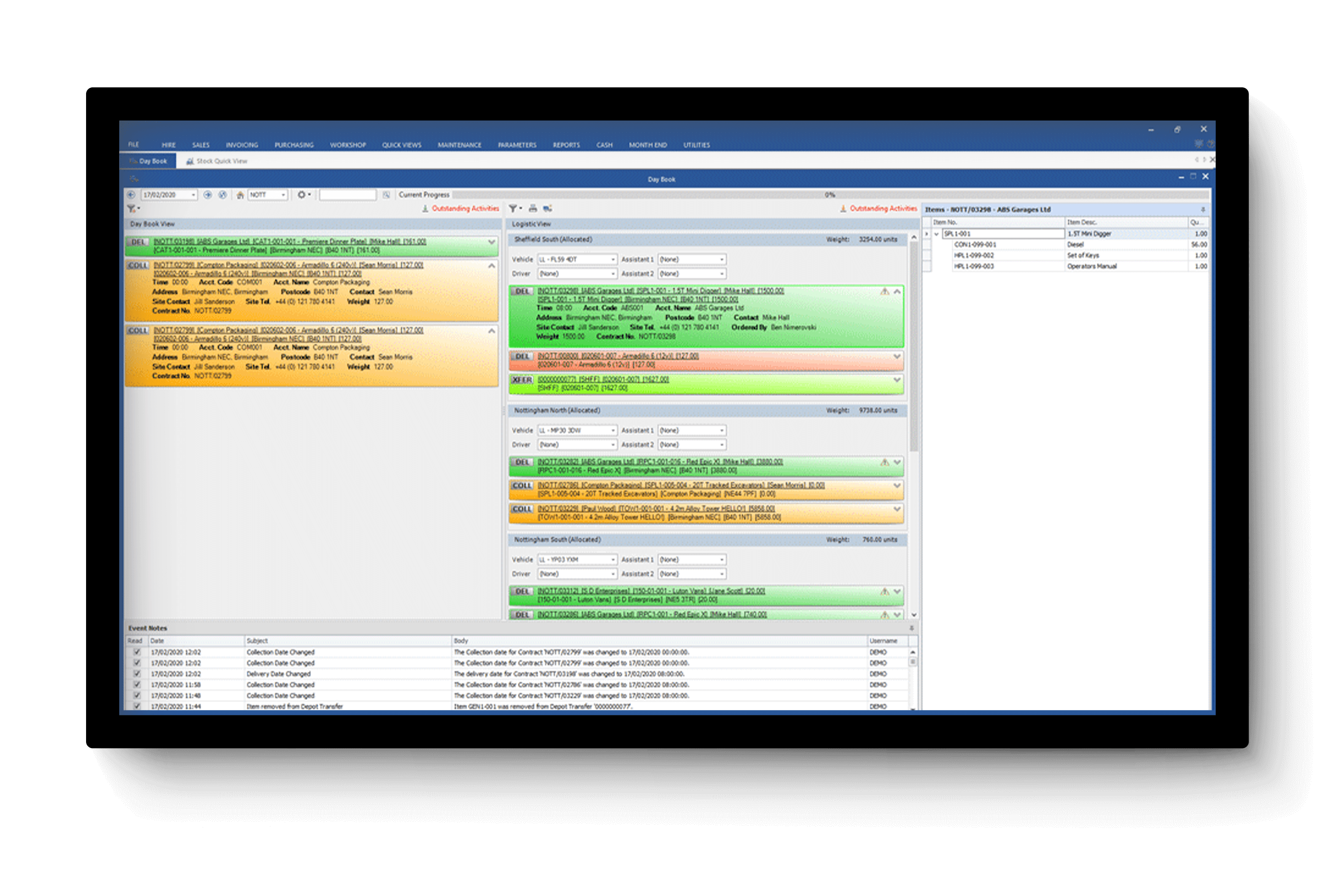 OnRent Office Logistics Planning and Management