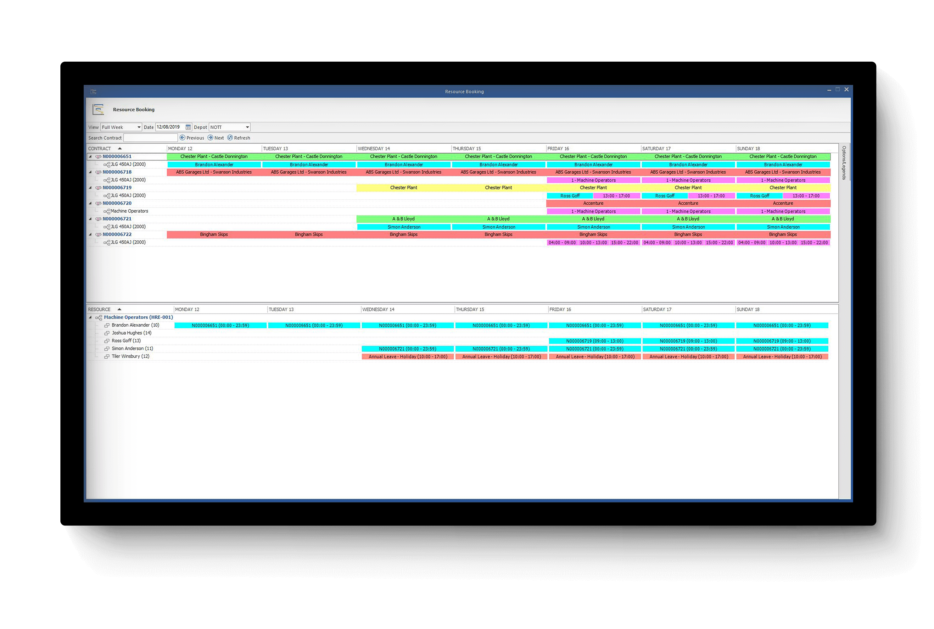 OnRent Office Operator and Resource Scheduler