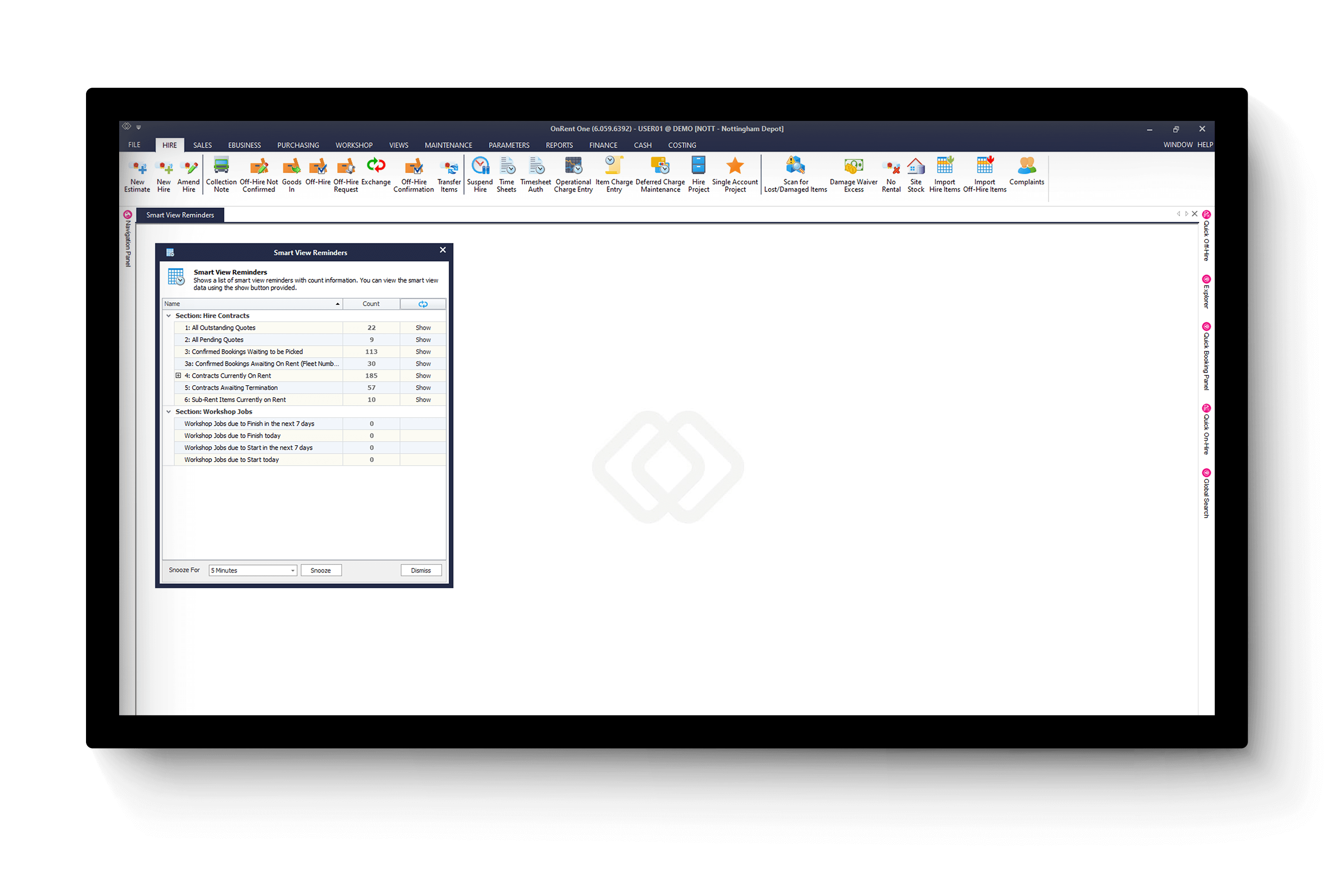 OnRent One Smart  Reminder