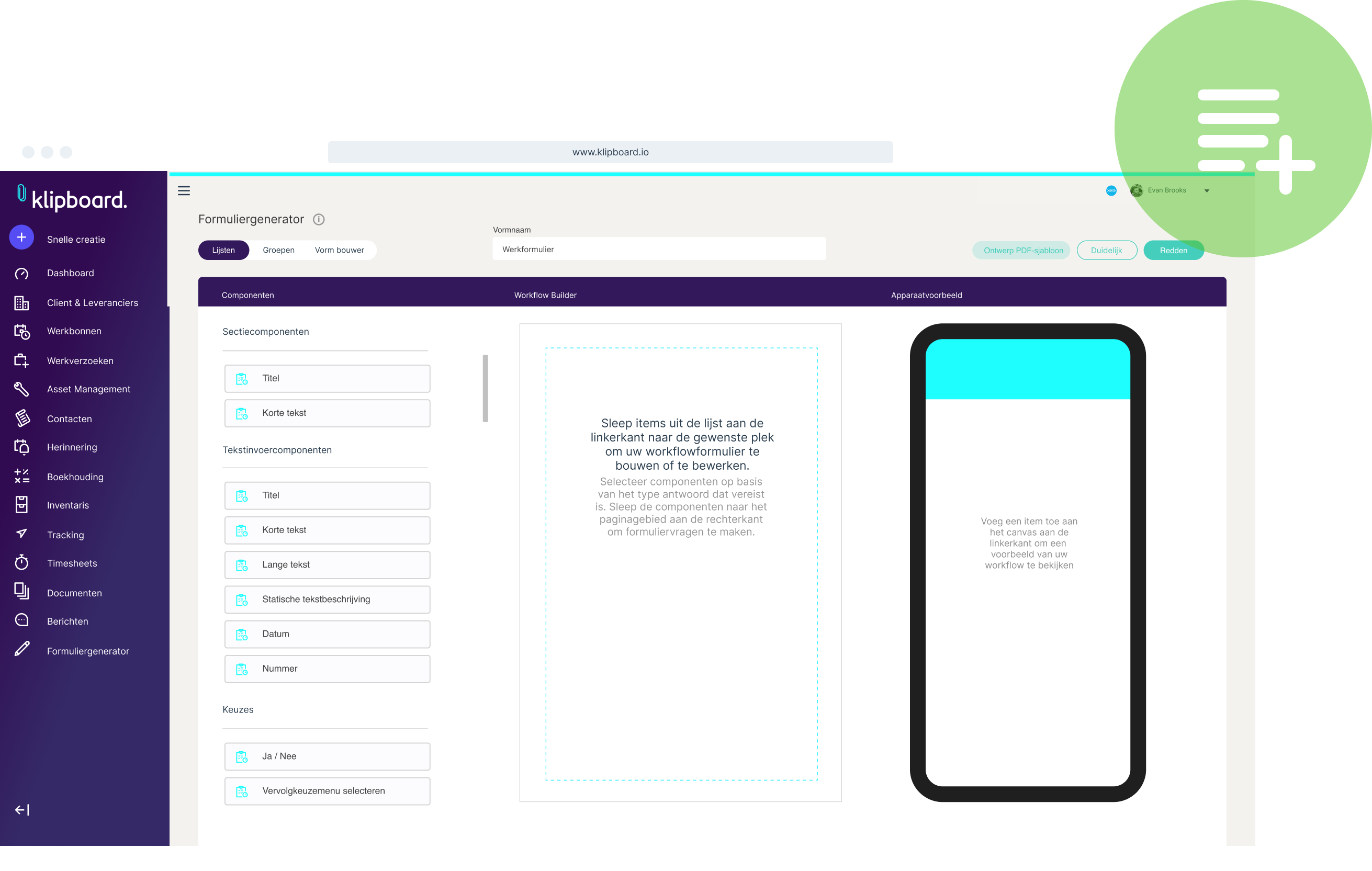 workflow gen NL